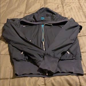 Lululemon Gray / Teal Hoodie